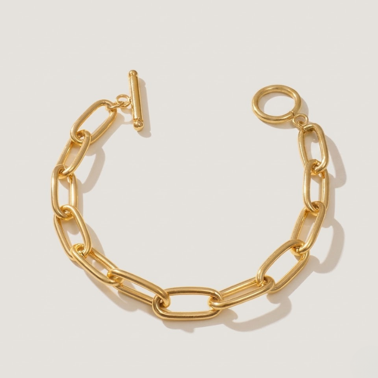 Calista T-Bar Link Bracelet
