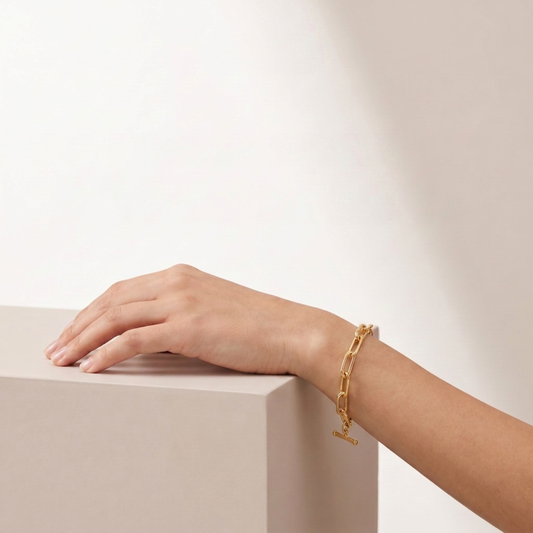 Calista T-Bar Link Bracelet