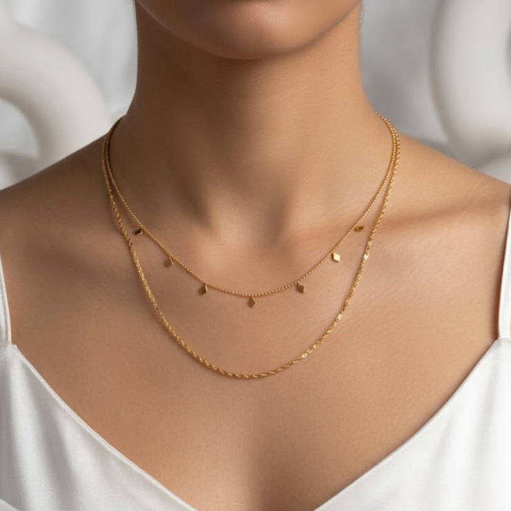 Delicate Duo Necklace