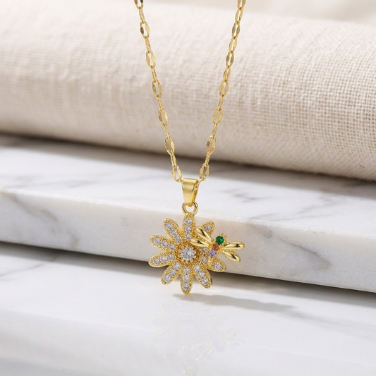 Golden Bloom Necklace