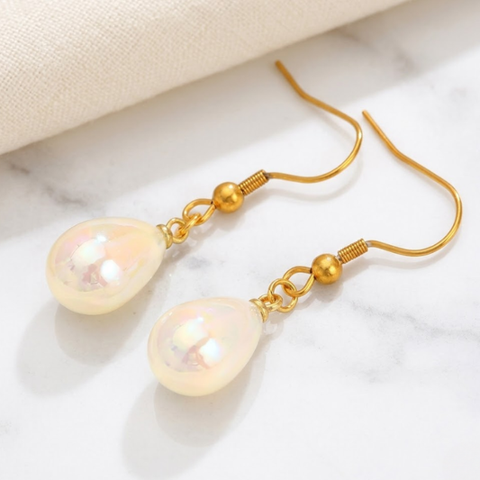 Iridesse Pearl Drop Earrings