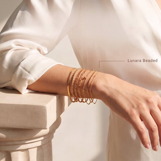 Lunara Beaded Chain Bracelet