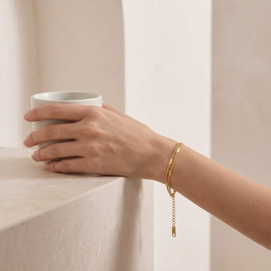 Maréa Layered Chain Bracelet