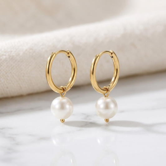 Perlisse Hoop Earrings
