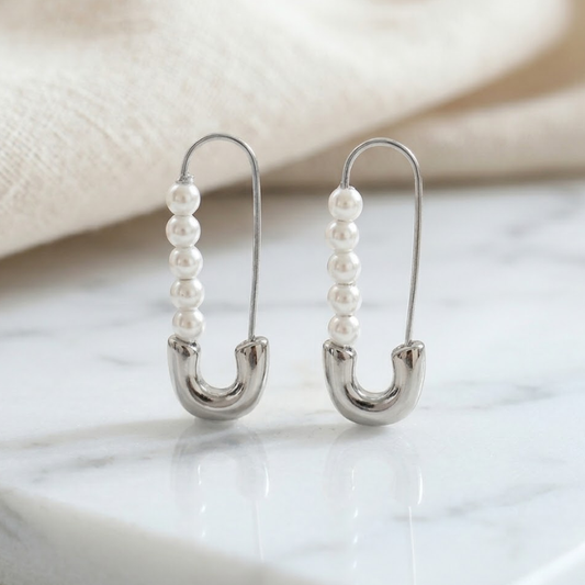 Perlisse Pin Earrings