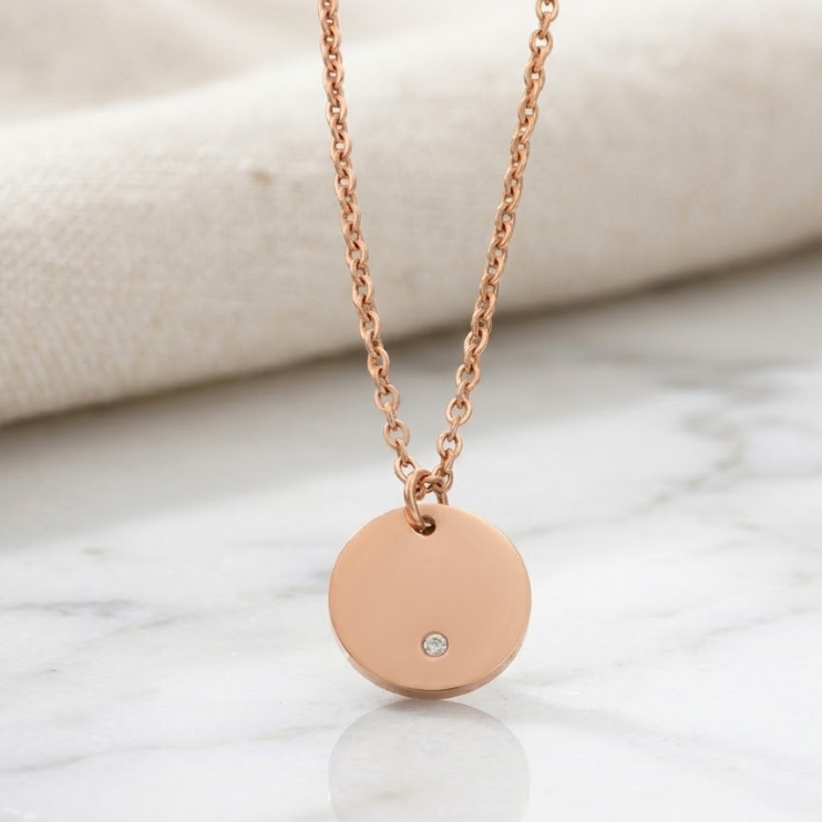 Étoile Disc Necklace
