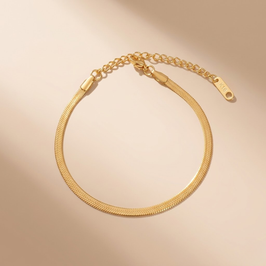 Seraphine Herringbone Bracelet