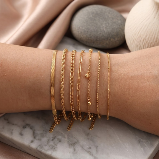 Valencia Box Chain Bracelet