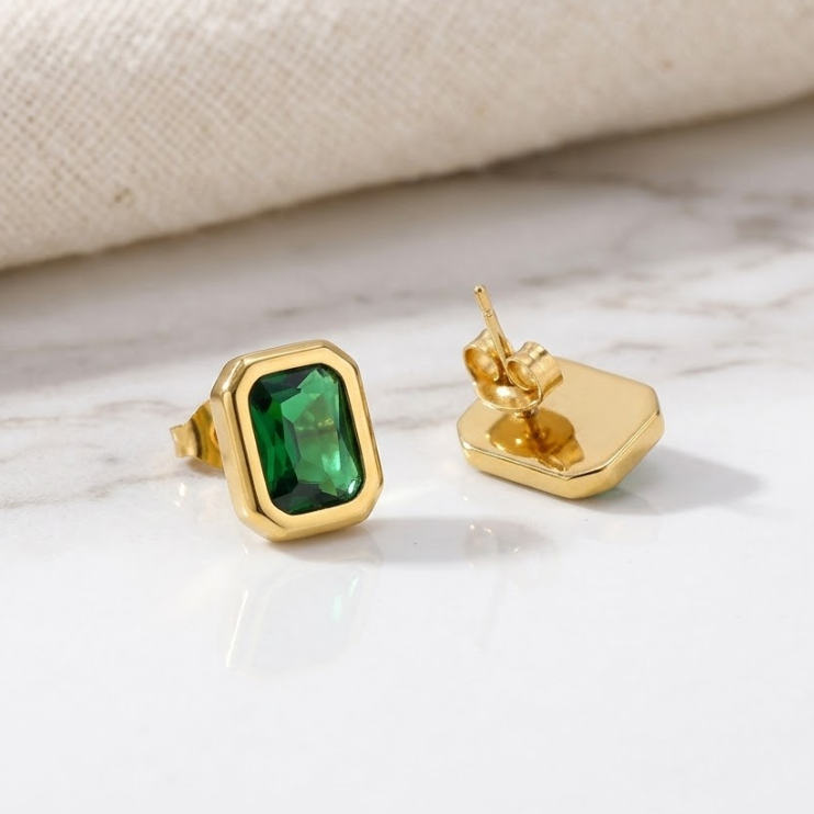 Verdant Stud Earrings