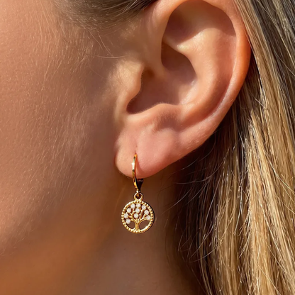 Arbor Lumière Charm Hoops