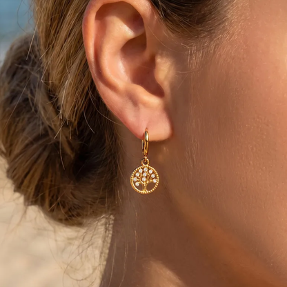 Arbor Lumière Charm Hoops