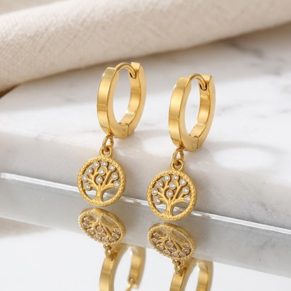 Arbor Lumière Charm Hoops