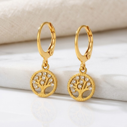 Arbor Lumière Charm Hoops