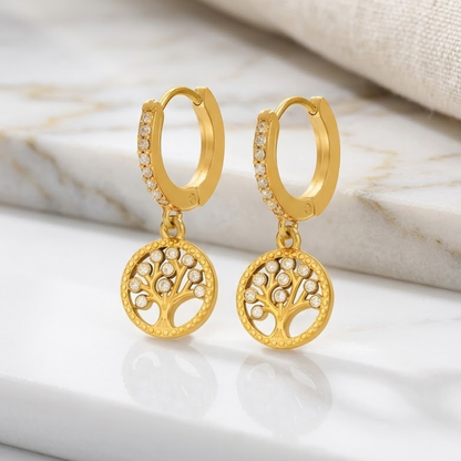 Arbor Lumière Charm Hoops