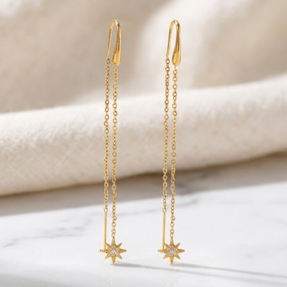 Astrielle Star Threader Earrings