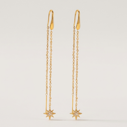 Astrielle Star Threader Earrings