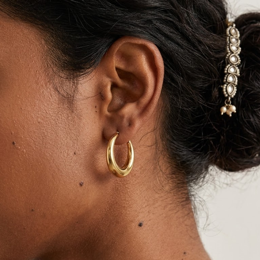 Aurelle C-Curve Hoops