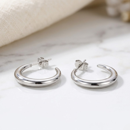 Aurelle C-Curve Hoops
