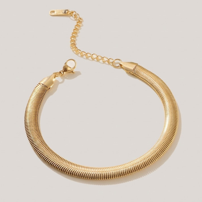 Aurielle Herringbone Bracelet