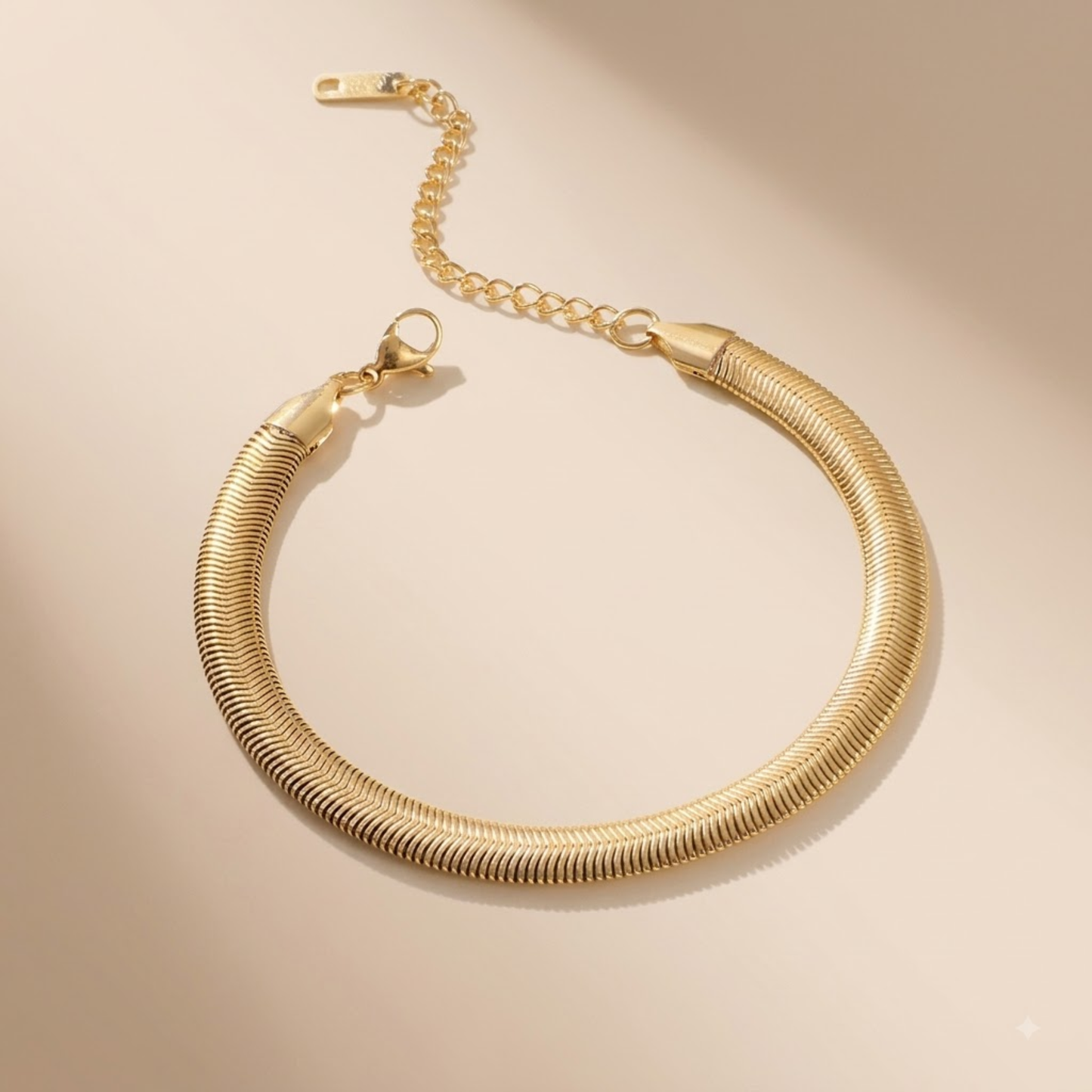 Aurielle Herringbone Bracelet