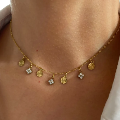 Aurora Delicate Charm Necklace