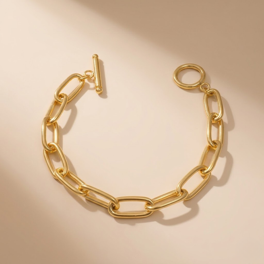 Calista T-Bar Link Bracelet