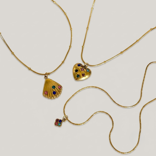 Celeste Sparkle Layer Necklaces