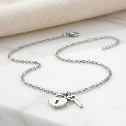 Clé d’Amour Lock & Key Necklace
