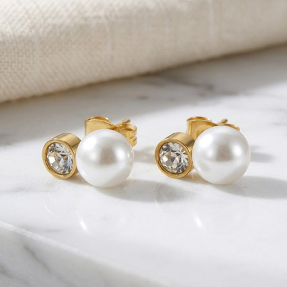 Duo Pearl Studs