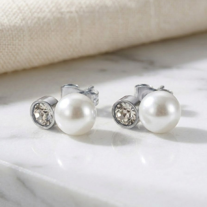 Duo Pearl Studs