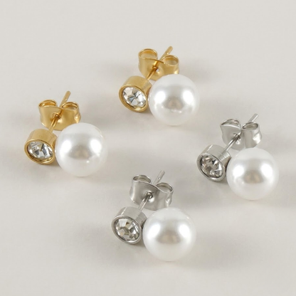 Duo Pearl Studs