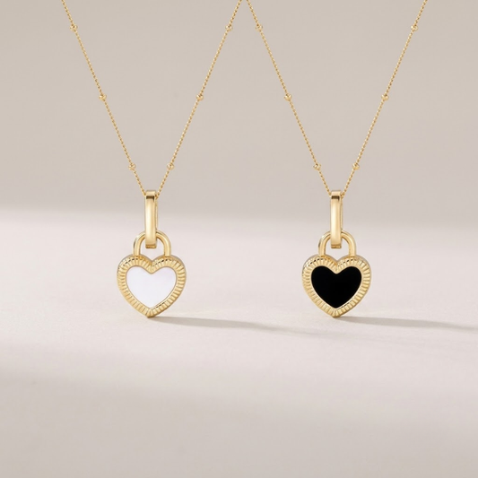 Eclipse Heart Necklace
