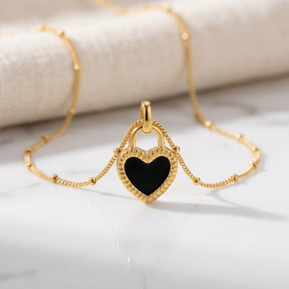 Eclipse Heart Necklace