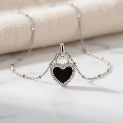Eclipse Heart Necklace