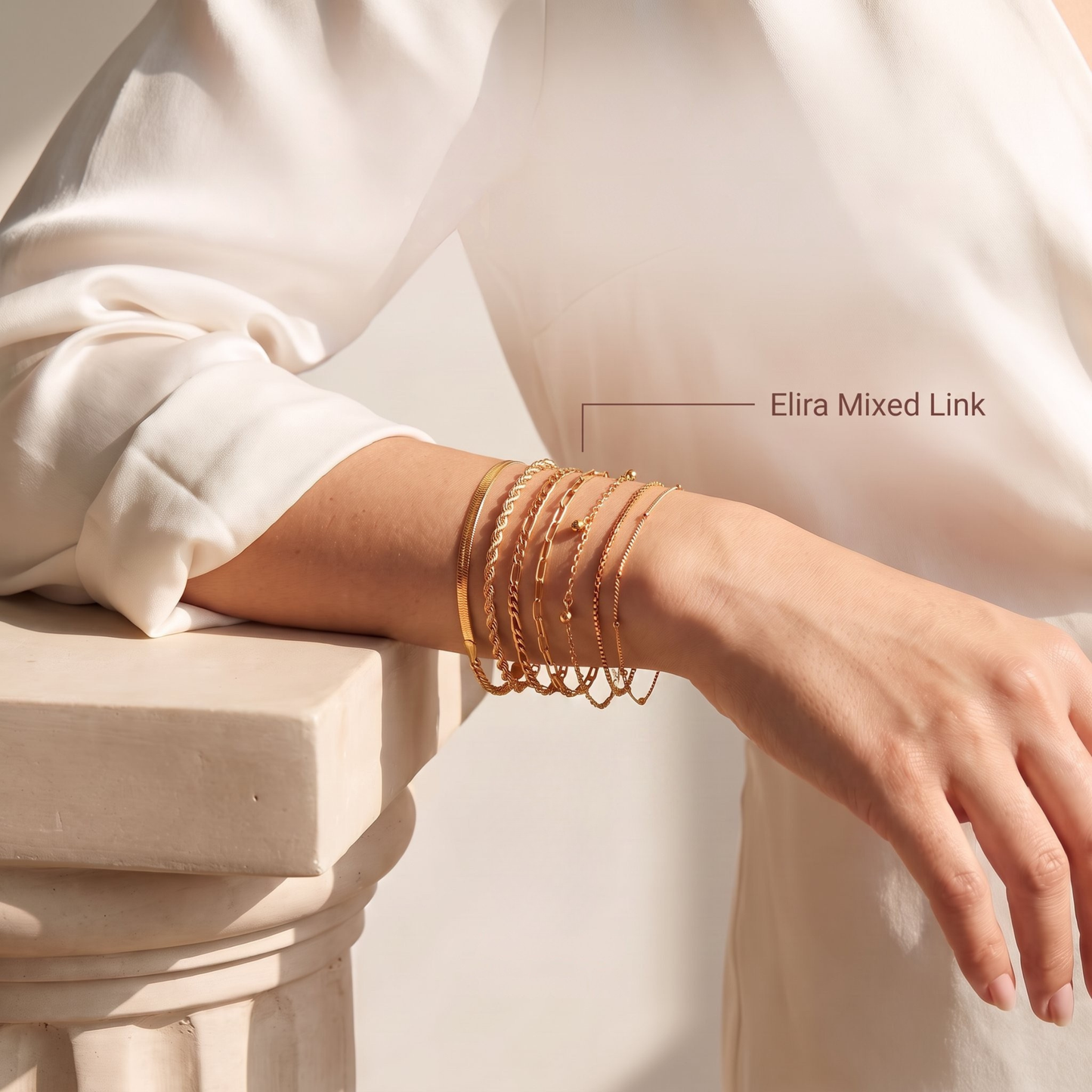 Elira Mixed Link Bracelet