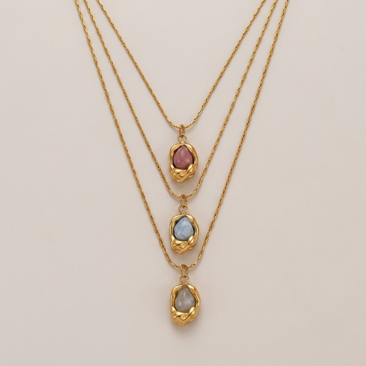 Elixir Stone Pendant Necklace