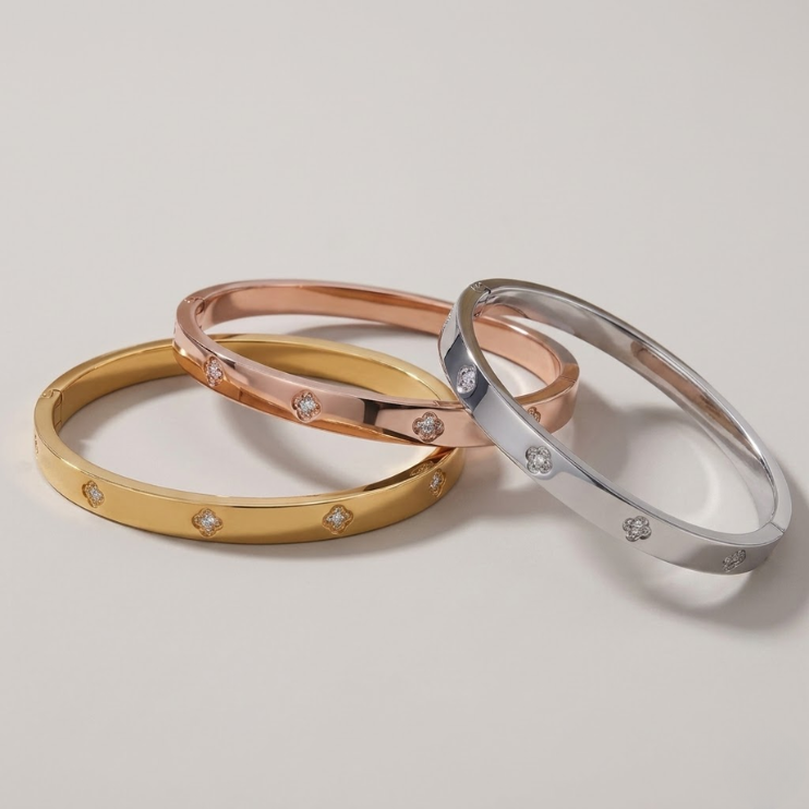 Elowen Clover Bangle