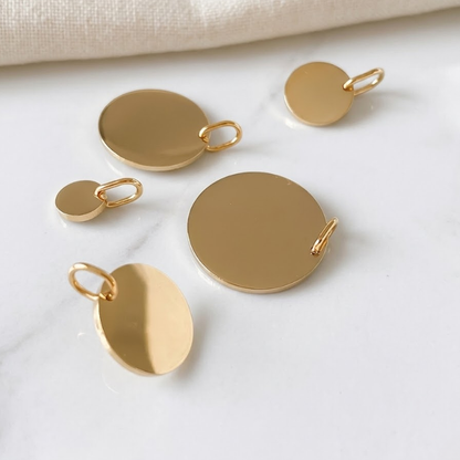 Fine Disc Pendant Collection