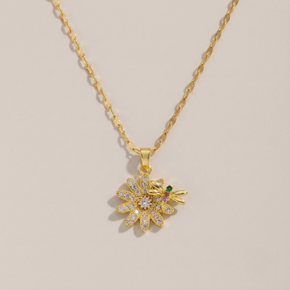 Golden Bloom Necklace