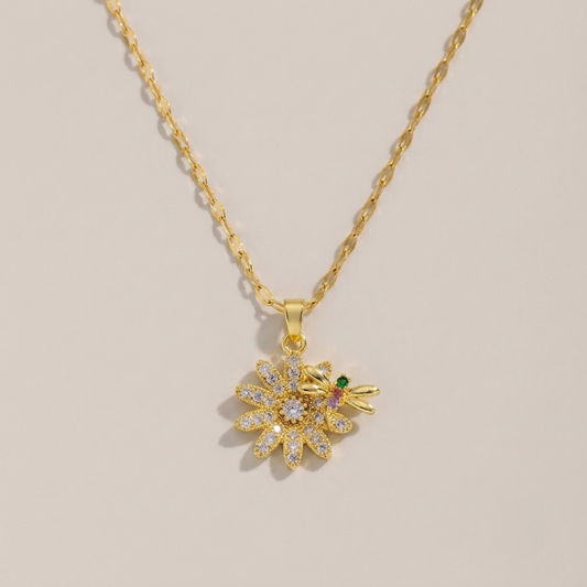 Golden Bloom Necklace