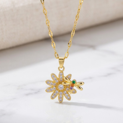 Golden Bloom Necklace
