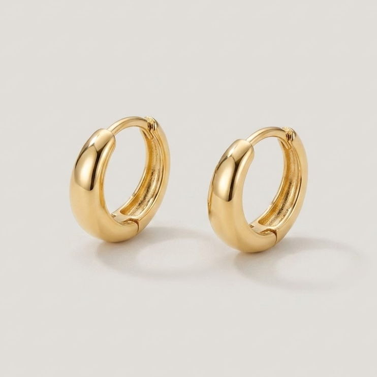 Halo Hoop Earrings