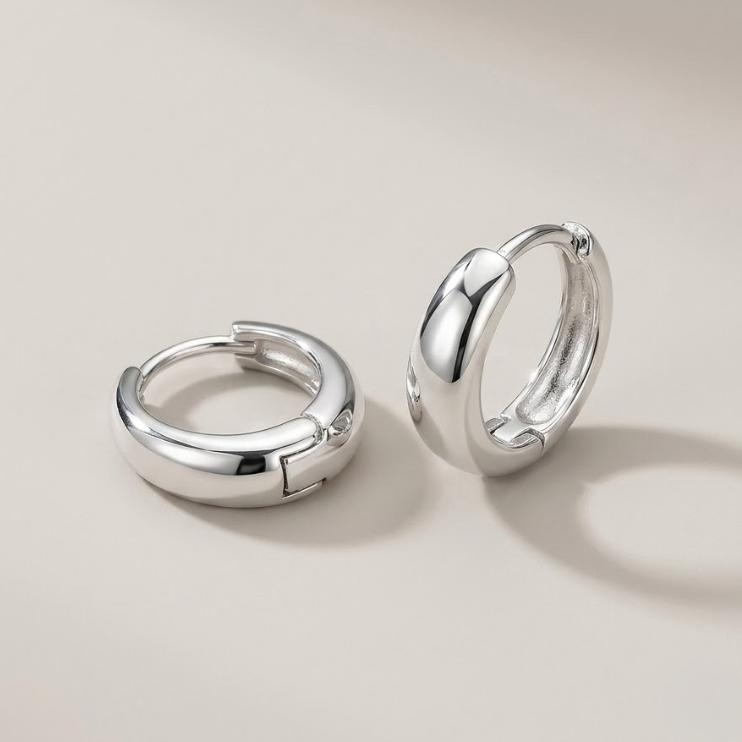 Halo Hoop Earrings