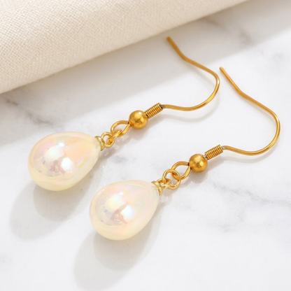 Iridesse Pearl Drop Earrings