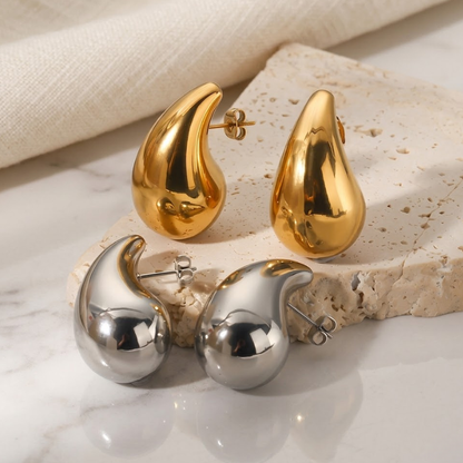 Liquid Aura Droplet Earrings