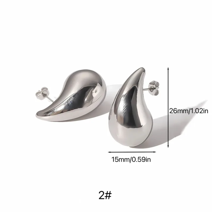 Liquid Aura Droplet Earrings