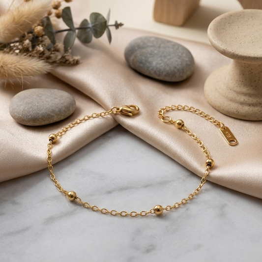 Lunara Beaded Chain Bracelet