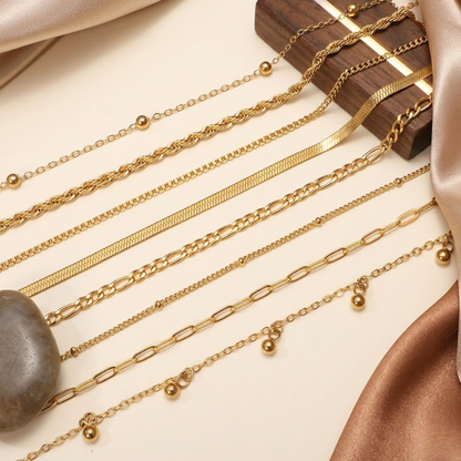 Lunara Beaded Chain Bracelet