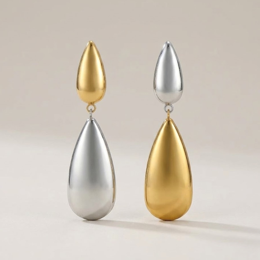 Miragé Dual Drop Earrings