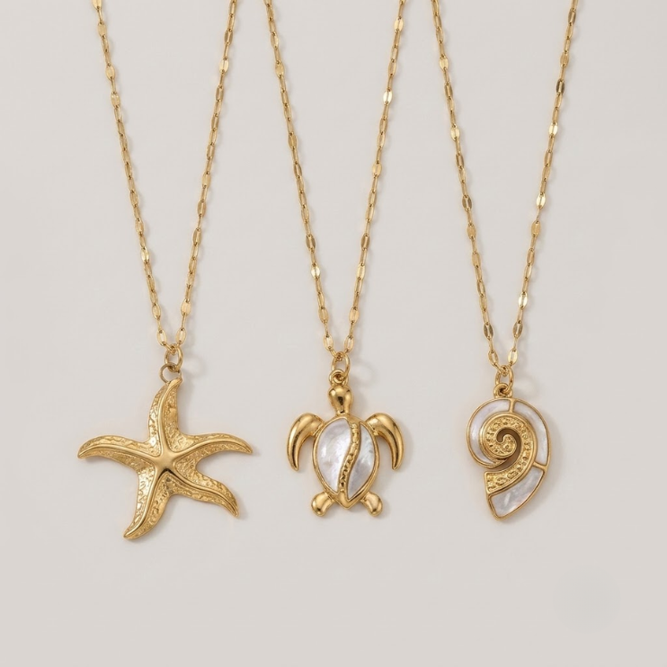Ocean Treasures Layer Necklaces
